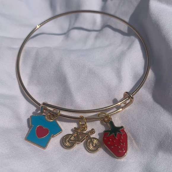 Brand New! Handmade! Adjustable Charm Bracelet - Picture 2 of 3